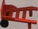 2495c01-5 Bagagekar MET wiel rood NIEUW *0M0000