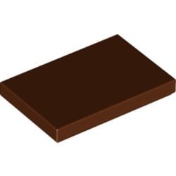 26603-88 Tegel 2x3 bruin, roodachtig NIEUW *1L120