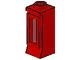 29c01-5 Raam 1x1x2 hoog- KLASSIEK (met glas) rood NIEUW *1L0000