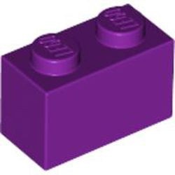 3004-24 Steen 1x2 paars NIEUW *1L005/008