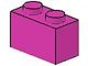 3004-47 Steen 1x2 roze, donker NIEUW *1L005/008