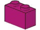 3004-71 Steen 1x2 magenta NIEUW *1L005/008