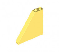 30249-103 Dakpan 55 graden 6x1x5 ("staart") geel, lichthelder NIEUW *5K000
