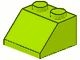 3039-34 Dakpan 45 graden 2x2 lime NIEUW *1L134/5/151