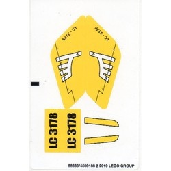 3178stk01 STICKER 3178 Seaplane NIEUW *0S0000