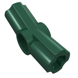 32016-80 Technic, Hoekverbinding gebogen 157,5 graden #3 groen, donker NIEUW *0B004
