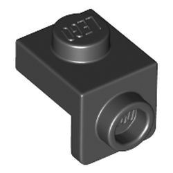 36841-11 Verbindingsplaat 1x1 - 1x1 zwart NIEUW *1L320