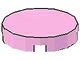 4150-104 Tegel 2x2 rond kruis achterkant ZIE OOK 14769 roze, helder NIEUW *1L141