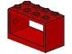 4209-5G Slangenrolhouder zonder drum 4x2 (zie 4210) rood gebruikt *