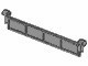 4218-13G Garagedeur- element zonder hendel transparant zwart gebruikt *1L000