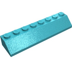 4445-156 Dakpan 45 graden 8x2 blauw, middenazuur NIEUW *1L000