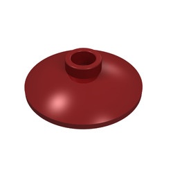 4740-59G Schotel 2x2 rood, donker gebruikt *1R024