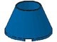 4742-7G Kegel 4x4x2 open midden, geen noppen bovenop 9loc 04-04) blauw gebruikt *1L084/85