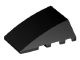 47753-11G Steen, wig 4x4 aflopend zonder noppen bovenop zwart gebruikt *