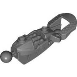 53545-85G Bionicle Toa Inika borstkas/schouders grijs, donker (blauwachtig) gebruikt *