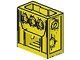 6588-3 Technic, Tandwielbox 2x4x3 1/3 (rechthoekig) geel NIEUW *0D000