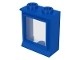 7026-7 Raam 1x2x2- KLASSIEK (met glas) blauw NIEUW *1L0000