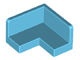 91501-156 Hoekpaneel GROOT 2x2x1 blauw, middenazuur NIEUW *1L0000