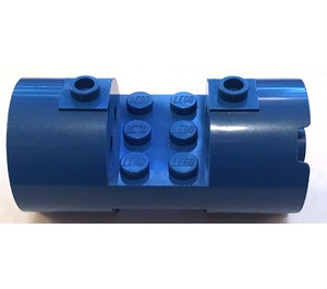 93168-7 Cylinder 3x6x2 2/3 Nieuwe type gevulde noppen 2x6 blauw gebruikt *