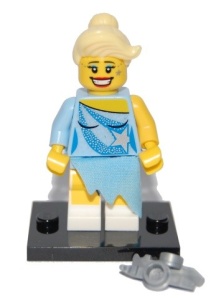 col04-15 Kunstschaatster met standaard NIEUW *0M0000