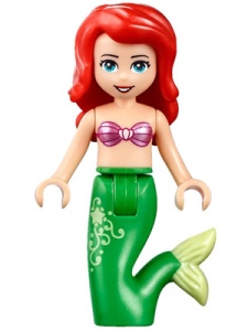 dp037 Disney- Arial, groene staart NIEUW *0M0000