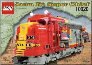 INS10020-G 10020 BOUWBESCHRIJVING- Santa Fe Super Chief gebruikt *