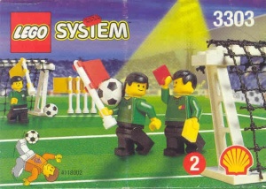 INS3303-G 3303 BOUWBESCHRIJVING- Voetbal veldbenodigdheden gebruikt *LOC RBS