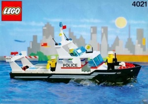 INS4021-G 4021 BOUWBESCHRIJVING- Police Patrol gebruikt *