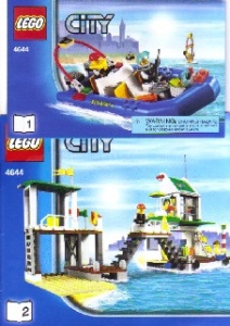 INS4644-G 4644 BOUWBESCHRIJVING- Marina (2 boekjes) gebruikt *
