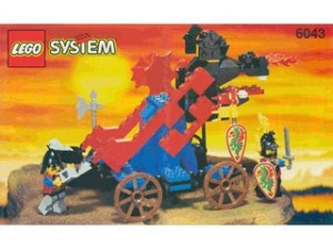 INS6043-G 6043 BOUWBESCHRIJVING- Dragon Defender gebruikt *LOC RBS