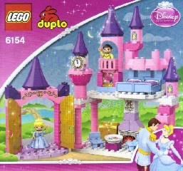 INS6154-G 6154 BOUWBESCHRIJVING- Cinderella's Castle gebruikt *
