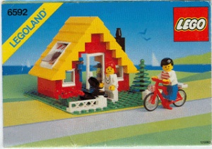 INS6592-G 6592 BOUWBESCHRIJVING- Vacation Hideaway (Weekend Cottage) gebruikt *LOC RBL