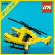 INS6697-G 6697 BOUWBESCHRIJVING- Rescue Helicopter gebruikt *LOC RBL
