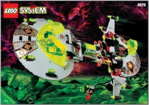INS6979-G 6979 BOUWBESCHRIJVING- Interstellar Starfighter gebruikt *LOC RBS