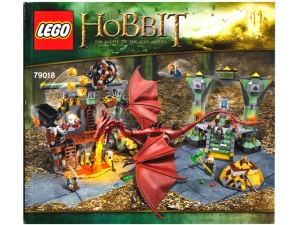 INS79018 79018 BOUWBESCHRIJVING- The Lonely Mountain NIEUW *