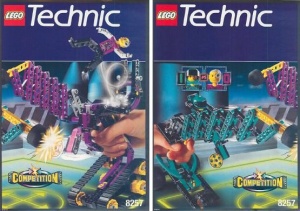 INS8257-G 8257 BOUWBESCHRIJVING- Cyber Strikers (2 boekjes) gebruikt *