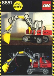 INS8851-G 8851 BOUWBESCHRIJVING- Excavator gebruikt *LOC RBT