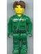 js021 Jack Stone met groene Flight Suit NIEUW *0M0000