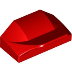 LEGO 47458-5 Steen 1x1x2/3 Afronding vleugel rood NIEUW *1L00004220516|6375708