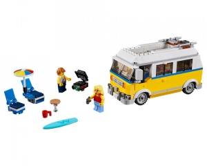 Set 31079 Sunshine Surfer Van NIEUW