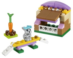 Set 41022-G - Friends: Bunny's Hutch D/H/97%- gebruikt