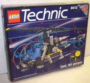 Set 8412 - Technic: Nighthawk helikopter- Nieuw