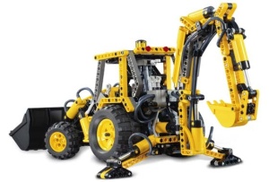Set 8455 - Back-Hoe Loader
