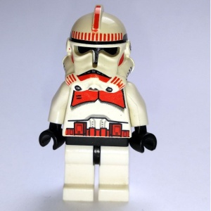 sw0091G Star Wars:Clone Trooper episoide 3 - Rode markeringen gebruikt *0M0000