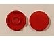 14769-5 Tegel 2x2 rond met nopgat achterkant rood NIEUW *1L142