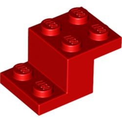 18671-5 Verbindingssteen 3x2x1 1/3 (kort) rood *5R0000