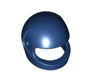 2446-63G Integraalhelm (vizier: zie INFO 2447) blauw, donker gebruikt *0L0000
