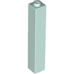2453b-152 Steen 1x1x5 DICHTE nop aqua, licht NIEUW *5K0000