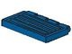 2873-7G Klapdeurtje met scharnier (klein) blauw gebruikt *1L0000