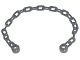 30104-85 Ketting lang (21 schakels, lengte 16 of 17)) grijs, donker (blauwachtig) NIEUW *5D0000